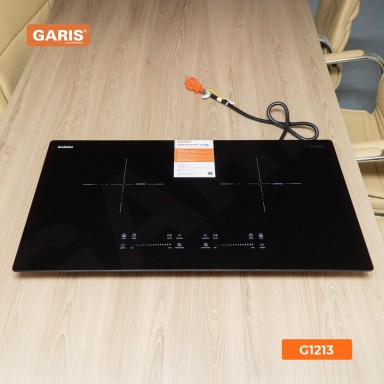 Bếp từ 2 vùng nấu, kính vát 4 cạnh G1213